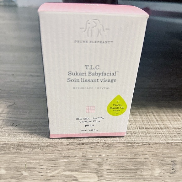 ❌SOLD❌Drunk Elephant T.L.C. Sukari Babyfacial - Picture 2 of 3